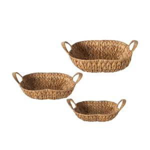 Premium Quality Water <b>Hyacinth</b> <b>Basket</b> For Elegant Storage Decor With Durable Handwoven Construction - Product Image 6