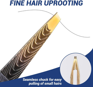 Pinzas de Cejas Profesionales de Acero Inoxidable para Salón de Belleza, Puntiagudas, Ligeras, Ecológicas, Herramienta de Maquillaje, Etiqueta Personalizada, Alta Calidad - Product Image 2