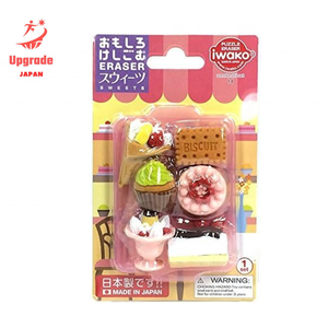Anime Animal Food Sushi Japanese Set Pack Belle papeterie Gomme en plastique - Product Image 3