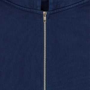 เสื้อมีฮู้ดปักซิปรูดแบบยูนิเซ็กซ์ใส่ได้ทุกเพศเสื้อแนวสตรีทเสื้อไหล่ตกจาก100% เทอร์รี่ผ้าคอตตอนเป็นมิตรกับสิ่งแวดล้อม - Product Image 5