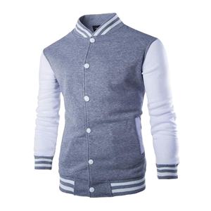 เสื้อแจ็คเก็ตเบสบอลสไตล์นักบินสำหรับผู้ชาย ฤดูใบไม้ผลิ ฤดูใบไม้ร่วง แบบคู่รัก สไตล์มหาวิทยาลัย สีพื้น เรียบง่าย สไตล์เกาหลี ปี 2026 - Product Image 1