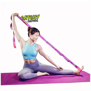 Sangle réglable en nylon Strong 15Kn Multi-Loop Daisy Chains Polyester Material Yoga Strap - Product Image 1