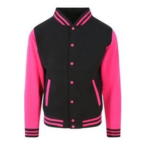 Factory Direct Spring <b>Retro</b> College Bomber Varsity <b>Jacket</b> Style <b>Leather</b> Sleeves Unisex OEM Custom Waterproof - Product Image 2