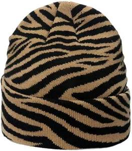Women <b>Men</b> <b>Winter</b> <b>Hats</b> Animals Print Pattern Beanie Knitted Soft Warm Slouchy Skull Ski Cap - Product Image 4