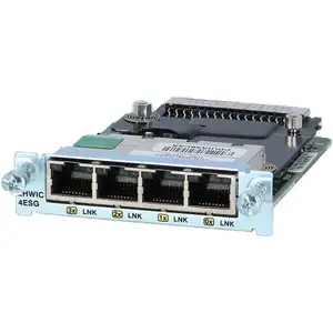 Süper kalite Cisco EHWIC-4ESG dört bağlantı noktalı 10/100/1000 Ethernet anahtarı arabirim kartı