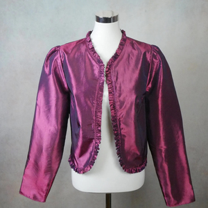 Chaqueta con letras hechas a medida de satén, chaqueta universitaria personalizada de satén al por mayor, chaqueta de satén de calidad superior al por mayor personalizada - Product Image 6
