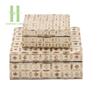 Gift <b>Box</b> <b>Wooden</b> Mother of Pearl Inlay <b>Storage</b> <b>Box</b> for Chocolate and Jewelry Display Handmade in Vietnam Manufacture - Product Image 1