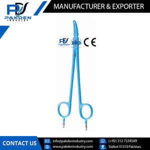 ขายส่งที่ขายดีที่สุดการออกแบบที่กําหนดเองสีทึบคีมหลอดเลือดสองขั้วนํามาใช้ใหม่สแตนเลสคีมหลอดเลือดสองขั้ว - Product Image 3