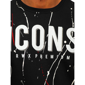 Diseño de moda hombres sudadera algodón polar con capucha casual ropa deportiva logotipo personalizado proveedor al por mayor - Product Image 4