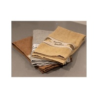 Brodé Golf café utilitaire Bio lavé bio maison noël coton cuisine serviettes mariage décoratif pour découpage
