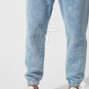 Ensemble survêtement oversize pour homme, lavage à l'acide, coupe ample, sweat-shirt et pantalon de jogging en coton, deux pièces, pour la mode streetwear, vente en gros - Product Image 5