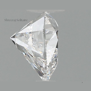 Diamant de laboratoire de haute qualité, pierre libre, 0,50 CT, D VVS1, certificat IGI, diamant de laboratoire cultivé en CVD, taille cœur - Product Image 4