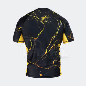 Chemises et hauts pour hommes en Spandex/Polyester, respirants, écologiques, à séchage rapide - Product Image 2