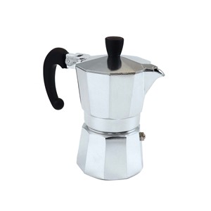 Set di Moka da 2 tazze, classica e moderna, caffettiera in ceramica in metallo e plastica con coperchio per la preparazione di tè e caffè - Product Image 4