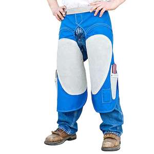 Farrier profesional Delantal completo Chap en cuero de vaca de fuerza para herraduras de caballos y aseo Instrumentos veterinarios ecuestres - Product Image 4