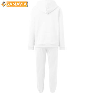 ชุดออกกำลังกายผู้หญิง แซมาเวีย ผ้าเมอริโนวูล เสื้อยืด กางเกงขาสั้น ชุดเซ็ต เสื้อแขนยาว ผูกเชือก โบว์ ลายพิมพ์ 2 ชิ้น - Product Image 3