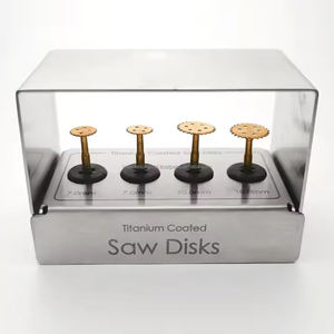 Kit de 4 Discos de Sierra de Acero Inoxidable para Implantes Dentales, Herramientas de Corte de Precisión para Cirugía de Implantes Óseos - Product Image 6
