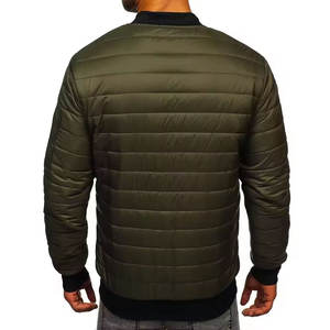 Chaqueta Acolchada de Alta Calidad, Nueva Moda, Talla Grande, con Cierre, Diseño Personalizado, Impermeable, Cortavientos, para la Temporada de Invierno - Product Image 4