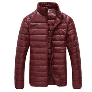 Abrigo de invierno de alta calidad para hombre, cremallera en el cuello con capucha, chaqueta acolchada de tela de burbujas gruesa y cálida impermeable - Product Image 3