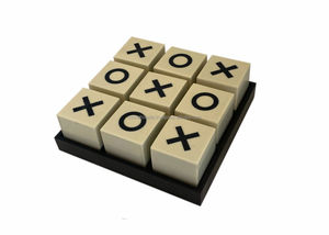 Entretenimiento para niños incrustaciones de hueso y juego XO de madera tablero de ajedrez de resina Tic Tac Toe juego de mesa juegos de mesa tablero decoración del hogar - Product Image 4