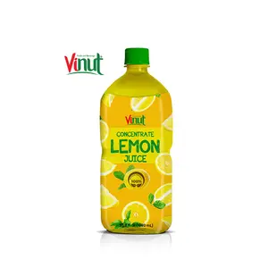 Vinut concentrado suco de frutas-1l limão garrafa concentrado suco 100% natural fabricante diretório