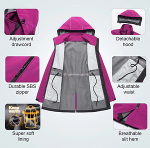 Veste Softshell d'hiver pour homme en polyester, coupe slim, imperméable, écologique, vintage, de haute qualité, vente en gros - Product Image 4