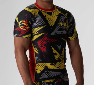 Maillots de compression MMA à manches courtes avec logo personnalisé 2026, vêtements d'entraînement d'arts martiaux - Product Image 1