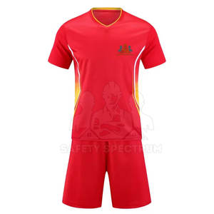 Uniformes de Fútbol de Alta Calidad, Más Vendidos, Ligeros, Transpirables, de Secado Rápido, Colores y Logotipo Personalizables, 100% Poliéster - Product Image 2