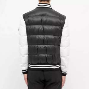 OEM Vente en gros 2023 Veste matelassée de qualité supérieure pour homme Logo personnalisé Vêtements d'hiver Imperméable Coupe-vent Tissu de laine écologique à séchage rapide - Product Image 3