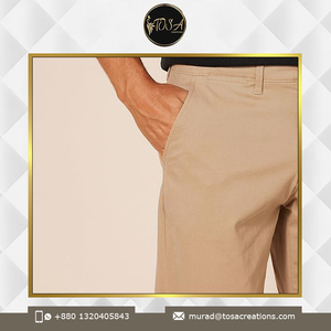 Precio de mercado razonable, los más vendidos, tela Oxford de calidad superior, Material de viscosa y lino, Pantalones chinos para hombre a la venta - Product Image 3