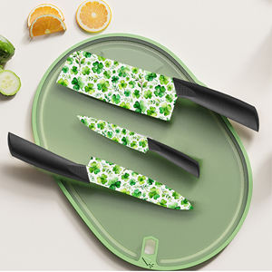 Couteau de poche pliant en céramique pour la chasse, avec manche en plastique, lavable au lave-vaisselle, vente en gros d'usine pour Shopify et eBay, dropshipping - Product Image 3