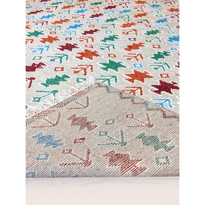 Tapis noué à la main en mandarine 278 x 199 cm - Product Image 4