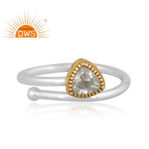 Anillo ajustable de piedras preciosas de amatista verde Natural de plata de ley fina más vendido, joyería personalizada para mujer, regalo para ella - Product Image 2