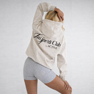 Sudadera con Capucha de Forro Polar Ecológico Extra Grande para Mujer, Sudadera Larga de Algodón, Ropa de Calle de Talla Grande al por Mayor - Product Image 3