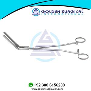 คีมหนีบลำไส้แบบดิกเกนส์ โค้งที่สอง มุม 45 องศา อัตราส่วน 1:2 ปากคีมแบบไม่ก่อให้เกิดการบาดเจ็บ ความยาวรวม 280 มม. - Product Image 4