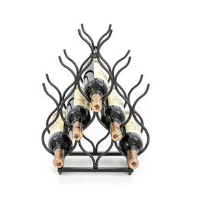 ชั้นวางไวน์โลหะทำจากเหล็กที่ใส่ขวดหลายชั้นดีไซน์ใหม่สำหรับงานปาร์ตี้ - Product Image 1