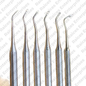 RAICES ENTERPRISES High Quality Stainless Steel Dental Filling Instrument Set Manual Power Source CE Certified Ergonomic Dental - Product Image 4