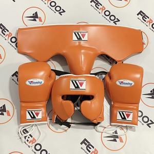 Ensemble de boxe personnalisé à succès, casque, protège-aine, gants, kit en cuir, poignées, Muay Thai, kick-boxing - Product Image 5