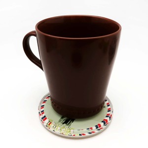 Posavasos con aspecto de cristal de 4 pulgadas con divertido diseño giratorio de Estatua de la libertad Regalos novedosos - Product Image 2