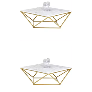 โต๊ะกาแฟโรงแรมหรูทันสมัยขายดีที่สุดสำหรับห้องนั่งเล่นและล็อบบี้ - Product Image 2