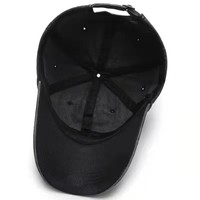 Casquette de baseball en coton haute performance, personnalisée, imperméable, en Oxford Dobby, 6 panneaux, motif sergé à pois léopard, style sportif, avec logo OEM