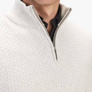 Pulls d'hiver respirants en gros Pull tricoté à col rond Vêtements d'extérieur pour hommes Pull à la mode - Product Image 3