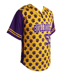 Uniformes de Béisbol Sublimados Personalizados Sibrin, 100% Poliéster, Transpirables, Absorben la Humedad, Antibacterianos, Secado Rápido, Anti-UV - Product Image 2