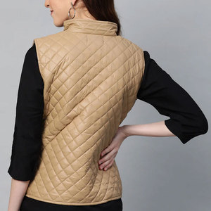 Meilleure veste bouffante de style High Street pour femmes pour l'hiver Tissu en toile tricoté et respirant Coupe-vent Look décontracté - Product Image 3