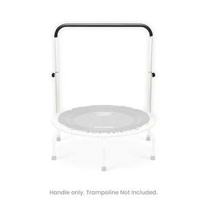 JumpSport Maniglia di supporto in acciaio bianco da 39 pollici per trampolini fitness con gambe arcuate - Product Image 6