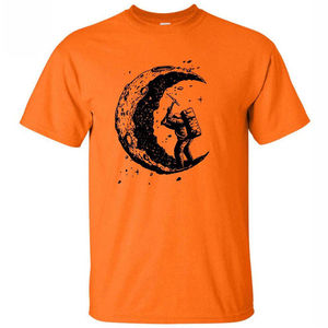 T-shirt imprimé DTG pour homme 100% coton T-shirt graphique personnalisé haut décontracté à manches courtes Streetwear pour un usage quotidien - Product Image 1