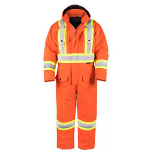 Custom Design High Visibility <b>Waterproof</b> Reflective Breathable Safety Coverall Unisex Winter <b>Working</b> Coveralls - Product Image 6