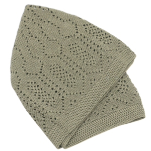 Venta caliente Olive Mercan turco islámico hombres oración sombreros musulmán Takkhe Topi tejido Namaz estirable oración Topi - Product Image 5