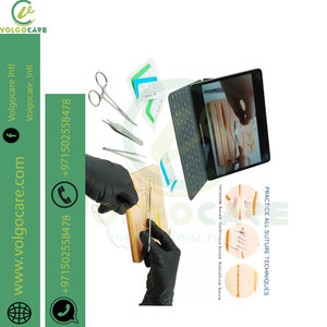 Kit de práctica para estudiantes de medicina al por mayor almohadilla de sutura de silicona de excelente calidad con fórceps Material de acero inoxidable - Product Image 4