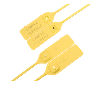 Joints de sécurité en plastique extensible haute pression certifiés ISO Logo de texte imprimé personnalisable pour joint de conteneurs industriels - Product Image 3